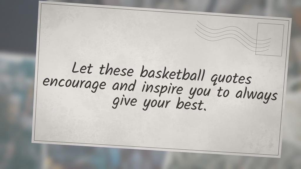 'Video thumbnail for 89 Basketball Quotes'